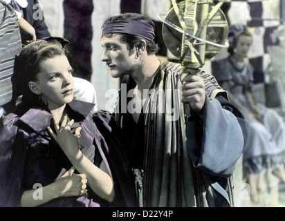 Der Pirat Pirate, Judy Garland, Gene Kelly Die junge Manuela (Judy Garland) schwaermt fuer den beruechtigten Piraten 'Mack Banque D'Images