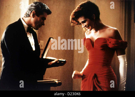 Pretty Woman Pretty Woman Richard Gere, Julia Roberts Edward (Richard Gere) verwoehnt Vivian (Julia Roberts). *** Les Banque D'Images