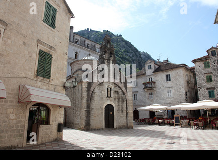 Eglise de Saint Luc à Kotor, Monténégro Banque D'Images