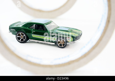 Jouets pour voitures, roues motrices en diecast Camaro 1969 ss Banque D'Images