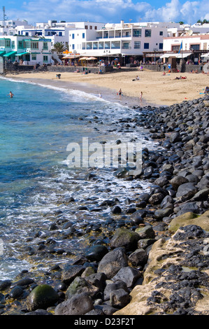 Front de Mer, Playa Blanca, Lanzarote, îles Canaries, Espagne Banque D'Images