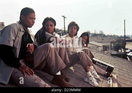 Set It Off Set It Off Queen Latifah, Kimberly Elise, Vivica A. Fox, Jada Pinkett Cleo (Queen Latifah), Tisean (Kimberly Banque D'Images