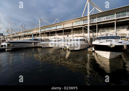 Londres, Royaume-Uni. 12 janvier 2012. Le London Boat Show à Excel. Banque D'Images