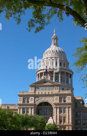 Bâtiment de la capitale de l'état du Texas, Austin Banque D'Images