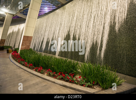 Le magnifique Aria Resort and Casino à CityCenter de Las Vegas. Banque D'Images