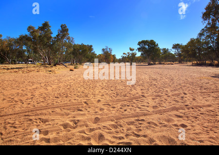 La rivière Todd Alice Springs Banque D'Images