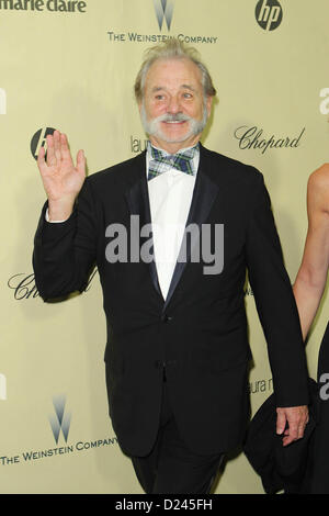 14 janvier 2013 - Los Angeles, Californie, États-Unis - Bill Murray assiste à la Weinstein Company's 2013 Golden Awards After Party 13 janvier 2013,Beverly Hilton Hotel, Los Angeles.CA.USA.(Image Crédit : © TLeopold ZUMAPRESS.com)/Photos/Globe Banque D'Images