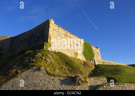 La Citadelle royale sur Plymouth Hoe, dans le Devon, Royaume-Uni. Banque D'Images