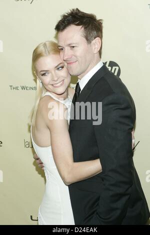 Los Angeles, Californie, USA. 13 janvier 2013. Jaime King, Kyle Newman aux arrivées pour la Weinstein Company 2012 Golden Globes après-Party, l'ancien Trader Vic's, Los Angeles, CA, 13 janvier 2013. Photo par : James Atoa/Everett Collection Banque D'Images