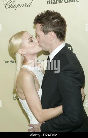 Los Angeles, Californie, USA. 13 janvier 2013. Jaime King, Kyle Newman aux arrivées pour la Weinstein Company 2012 Golden Globes après-Party, l'ancien Trader Vic's, Los Angeles, CA, 13 janvier 2013. Photo par : James Atoa/Everett Collection Banque D'Images