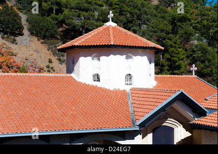 Le Saint, royal et monastère de Kykkos, Stavropegic de Chypre Banque D'Images