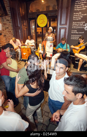 Carioca da Gema club samba, Lapa, Rio de Janeiro, Brésil Banque D'Images