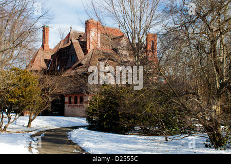 Mark Twain House et bibliothèque, Hartford Connecticut Banque D'Images
