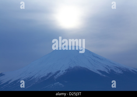 Le Mont Fuji vu de la préfecture de Yamanashi Banque D'Images