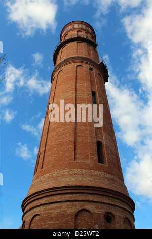 Torre De Les Aigües del Besòs, à Poblenou, Barcelone, Espagne. Banque D'Images