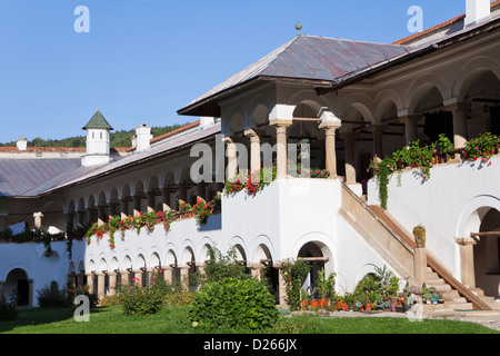 Le monastère de Horezu (Horez, Hurezi) en Roumanie est classé patrimoine mondial de l'UNESCO. La Roumanie. Banque D'Images