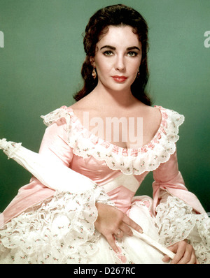 Arbre de 1957 MGM film avec Elizabeth Taylor Banque D'Images