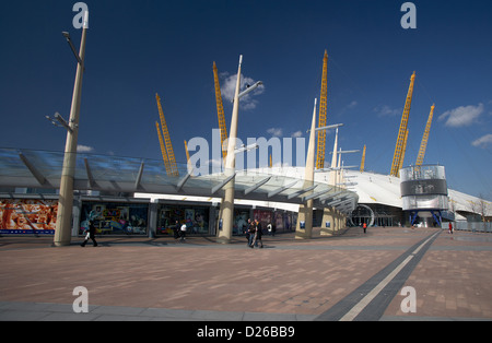 Londres, Royaume-Uni, le O2 - Salle de banquets et salle de Concert Banque D'Images