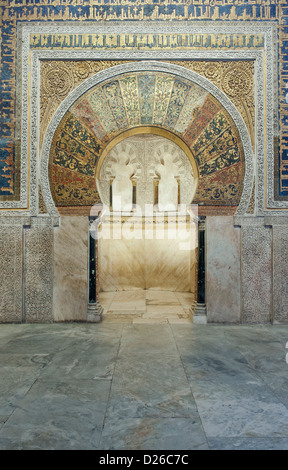 L'Europe, Espagne, Andalousie, Cordoue, La Mosquée Mezauita-Catedral (Catedral de Cordoba) intérieur Banque D'Images