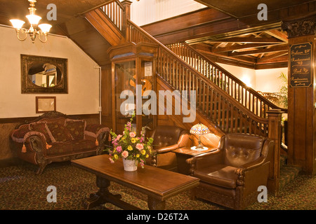 Le hall de la Copper Queen Hotel à Bisbee, Arizona Banque D'Images