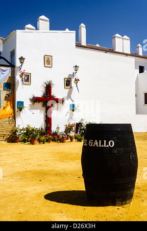 'Dia de la cruz', jour de la Croix festival. Cordoue, Andalousie, Espagne Banque D'Images