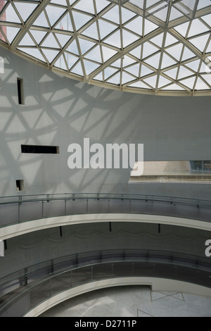 Hall d'entrée au Musée de la bombe atomique de Nagasaki au Japon Banque D'Images