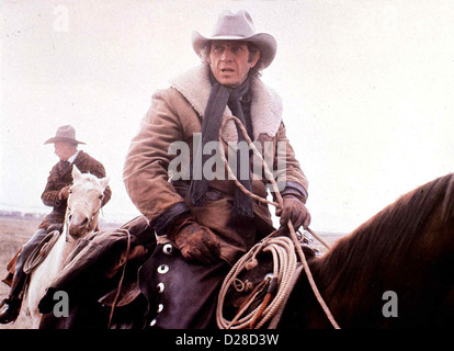 Ich, Tom Tom Tom Horn corne corne (Steve McQueen,r) *** légende locale *** 1979 -- Banque D'Images