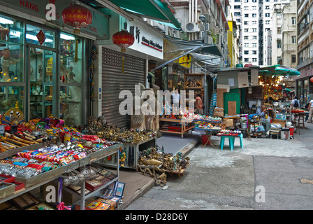 Marché Cat Street, Hong Kong Banque D'Images