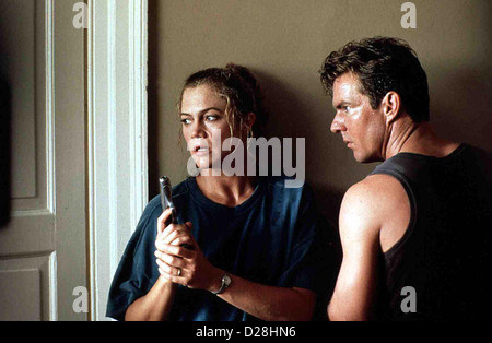 Undercover Blues - Ein Absolut Undercover Blues Trio Power Pieces Kathleen Turner, Dennis Quaid *** *** Local Caption MGM , 1993 Banque D'Images