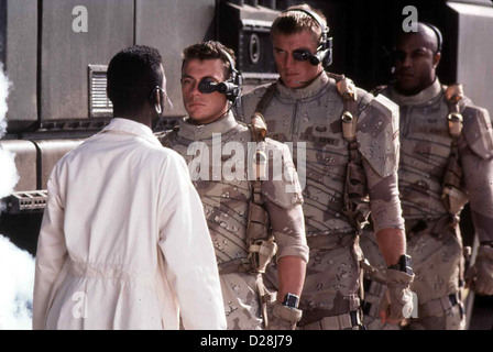 Universal Soldier Universal Soldier ?, Jean-Claude Van Damme, Dolph Lundgren, Tiny Lister, Jr. Die Regierung hat US-tote SIG Banque D'Images