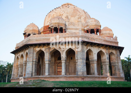 Sayyid Muhammad Shah's Tomb, Lodi Gardens, Delhi, Inde Banque D'Images