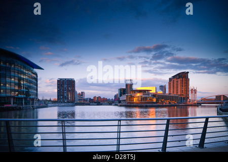 Salford Greater Manchester Lancashire England Banque D'Images