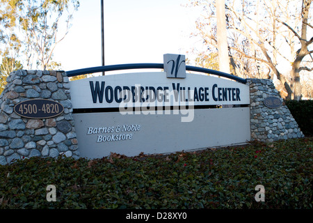 Woodbridge Center village , Irvine, Californie Banque D'Images