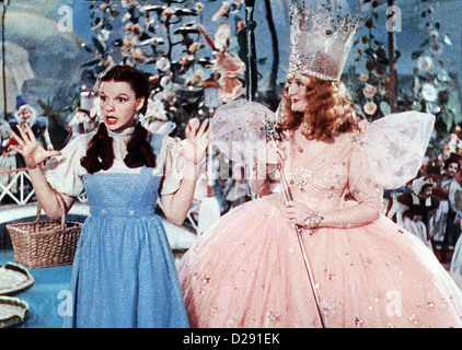 Zauberhafte das Land Wizard Oz, Judy Garland, ? Dorothy (Judy Garland,l) und ihre Freunde und suchen den Zauberer von Oz, Banque D'Images