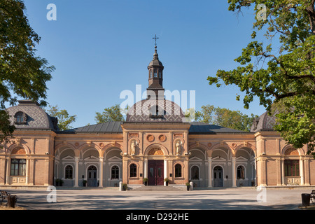 La morgue au célèbre cimetière Mirogoj à Zagreb, Croatie Banque D'Images