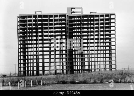 New York, Breezy Point. Des capacités sur le point d'être démoli. (# 1 en série). Banque D'Images