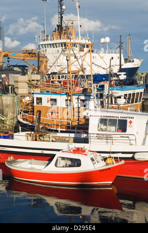 Le port de Stromness dans les Orcades, en Écosse. Banque D'Images