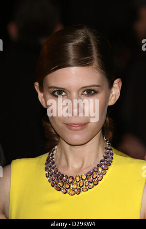 KATE MARA CHÂTEAU DE CARTES TV NETFLIX PREMIERE LONDON ENGLAND UK 17 Janvier 2013 Banque D'Images