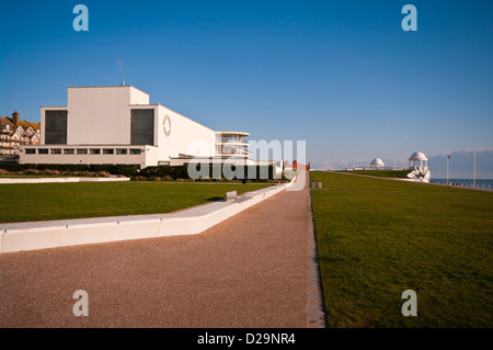 Le De La Warr Pavilion Art Gallery Bexhill on Sea East Sussex UK Banque D'Images