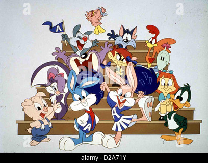 Tiny Toons Abenteuer - Total Verrückte Ferien Tiny Toon Adventures Voir *** *** Local Caption 1992 Warner Brothers Banque D'Images