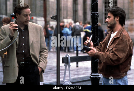 Pepe Carvalho : Der Tote Manager La solitude du Manager, la Pepe Carvalho (Juanjo Puigcorbe, l) *** légende locale *** 1998 -- Banque D'Images