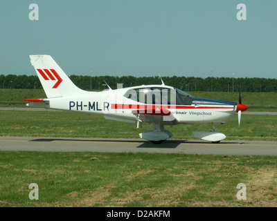 Socata TB-10 Martinair Vliegschool Tobago GT, Lelystad (LEY / EHLE), PH-MLR (cn 2184) Banque D'Images