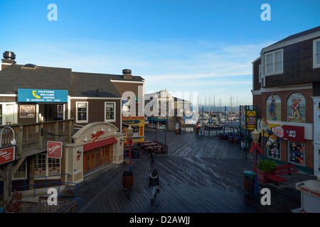 Pier 39 Fisherman's Wharf à San Francisco, Californie, USA Banque D'Images