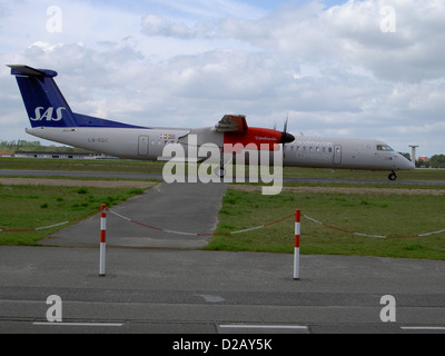 De Havilland Canada DHC-8-402Q. LN-RDC Banque D'Images