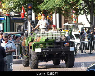 ACMAT VLRA défilé militaire Champs Elysees Banque D'Images