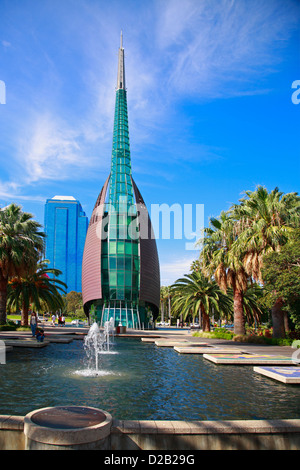 Bell Tower Esplanade Perth Western Australia Banque D'Images