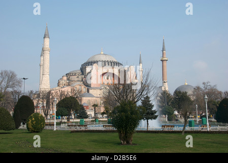 Sainte Sophie (église de la Sainte Sagesse) à Istanbul Turquie Banque D'Images