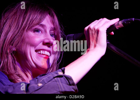 Le 23 novembre 2012 - Milan, Italie - l'auteur-compositeur Beth Orton effectue au music club Salumeria della Musica Banque D'Images