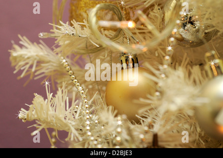 Boule de Noël avec Banque D'Images