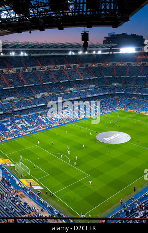 Real Madrid contre Getafe match de football. Santiago Bernabeu, Madrid, Espagne. Banque D'Images